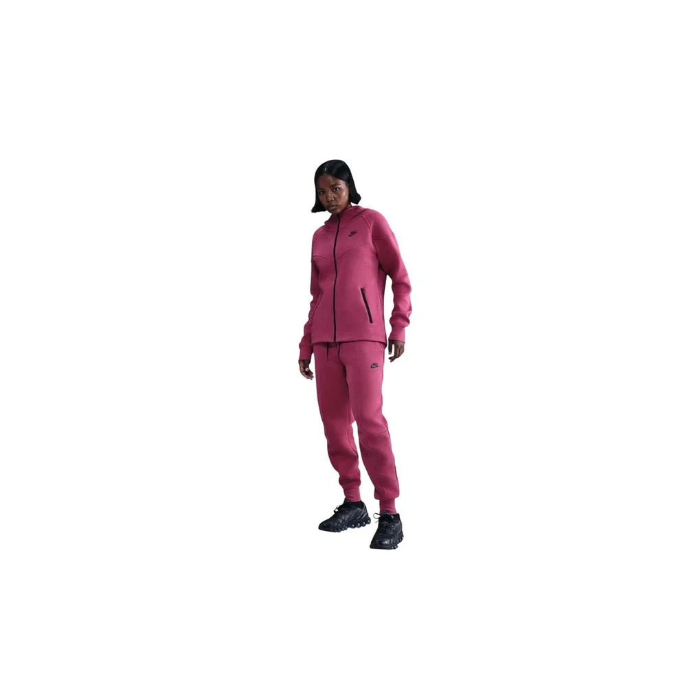 Nike Tech Fleece High Waisted‎ Joggers Womens XS Fireberry Pink FB8330-634 NWT